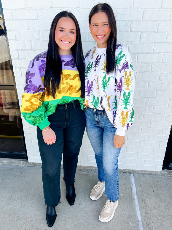 mardi gras sweatshirt boutique