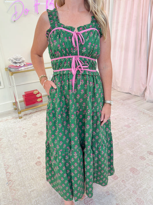 Jadie Floral Maxi Dress