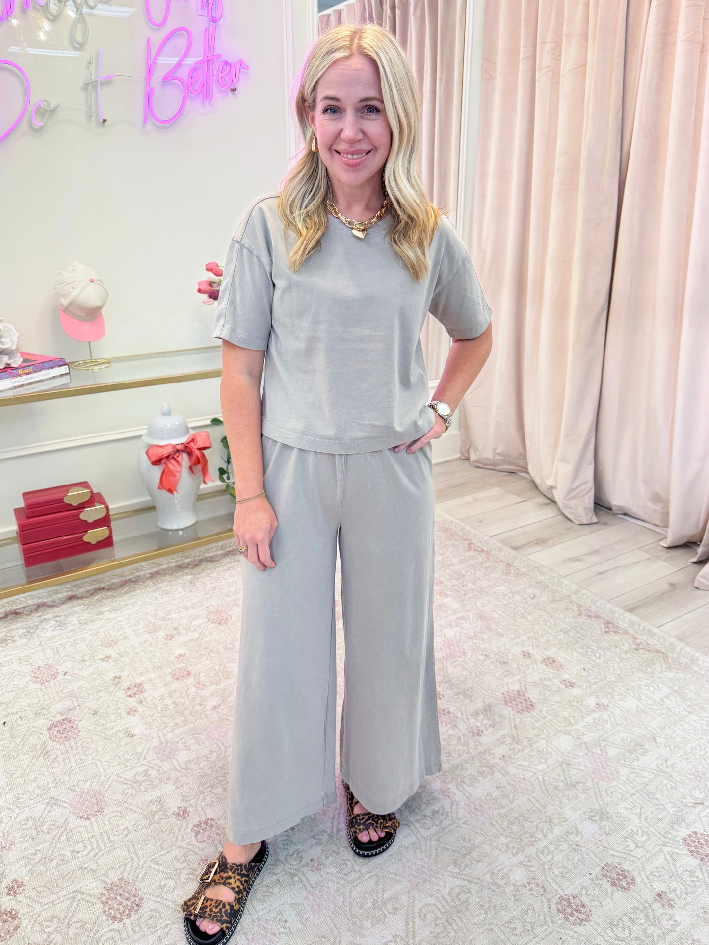 ZS Scout Jersey Crop Flare Pant