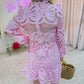 Summer Romance Lace Mini Dress
