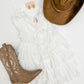 Lucia Romper White Voile