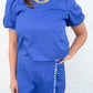 Raven Puff Sleeve Blouse