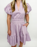 Paige Puff Sleeve Mini Dress