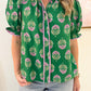 Hallie Floral Ruffle Sleeve Top