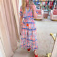 Maritime Stripe Maxi Dress