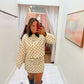 New York Stroll Mini Skirt