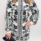 Flora Jacquard Knit Sweater Dress