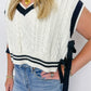 Darcy Tie Side Sweater Vest