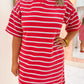 Striped T-Shirt Mini Dress