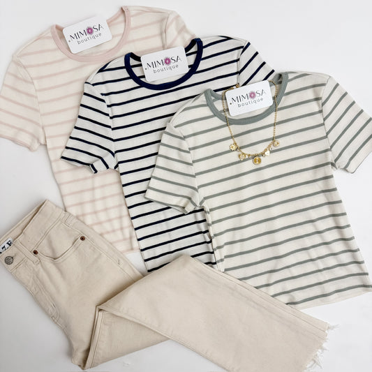 ZS Saxton Striped Tee