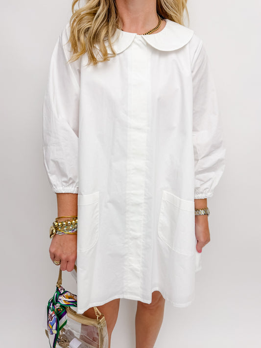 Daydream Peter Pan Collar Mini Dress