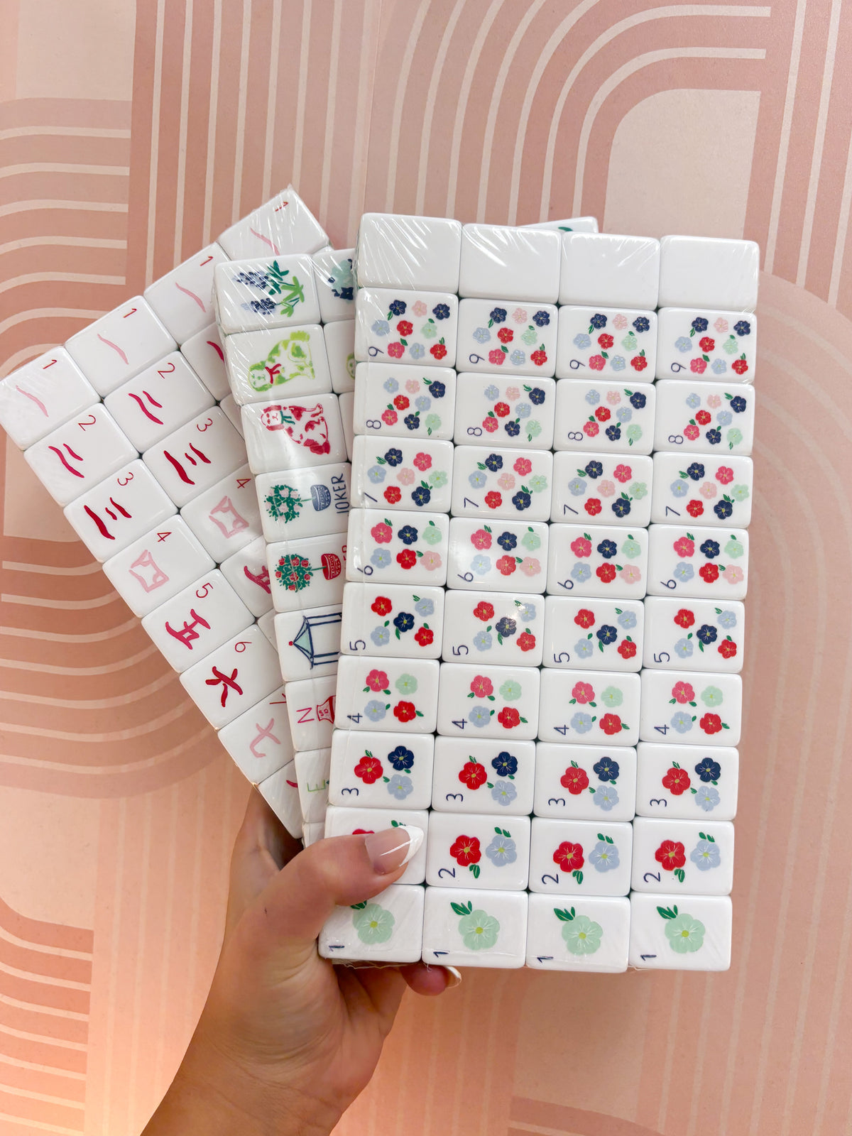 Red Puppy Tile Set