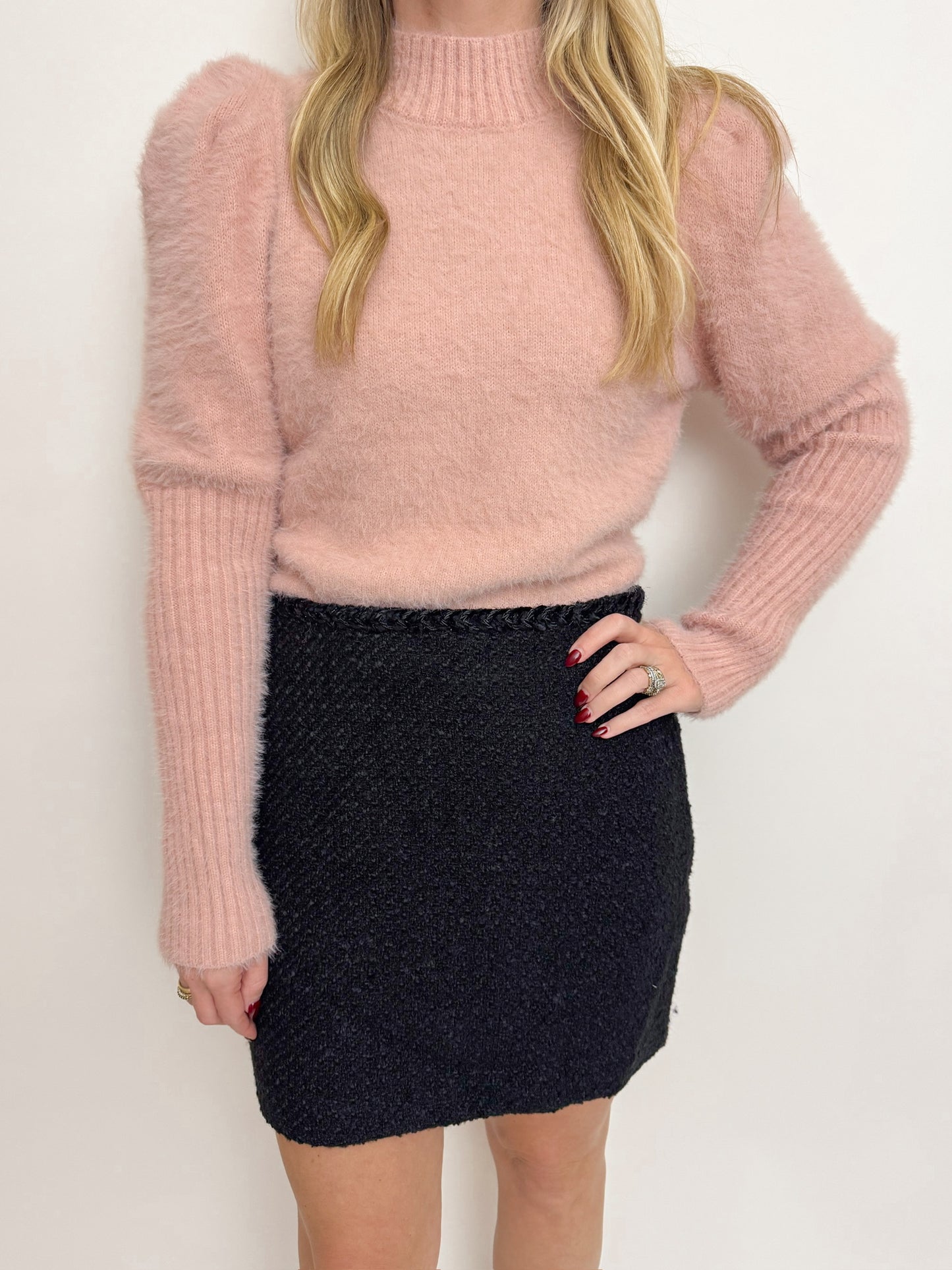 Rosie Mock Neck Sweater