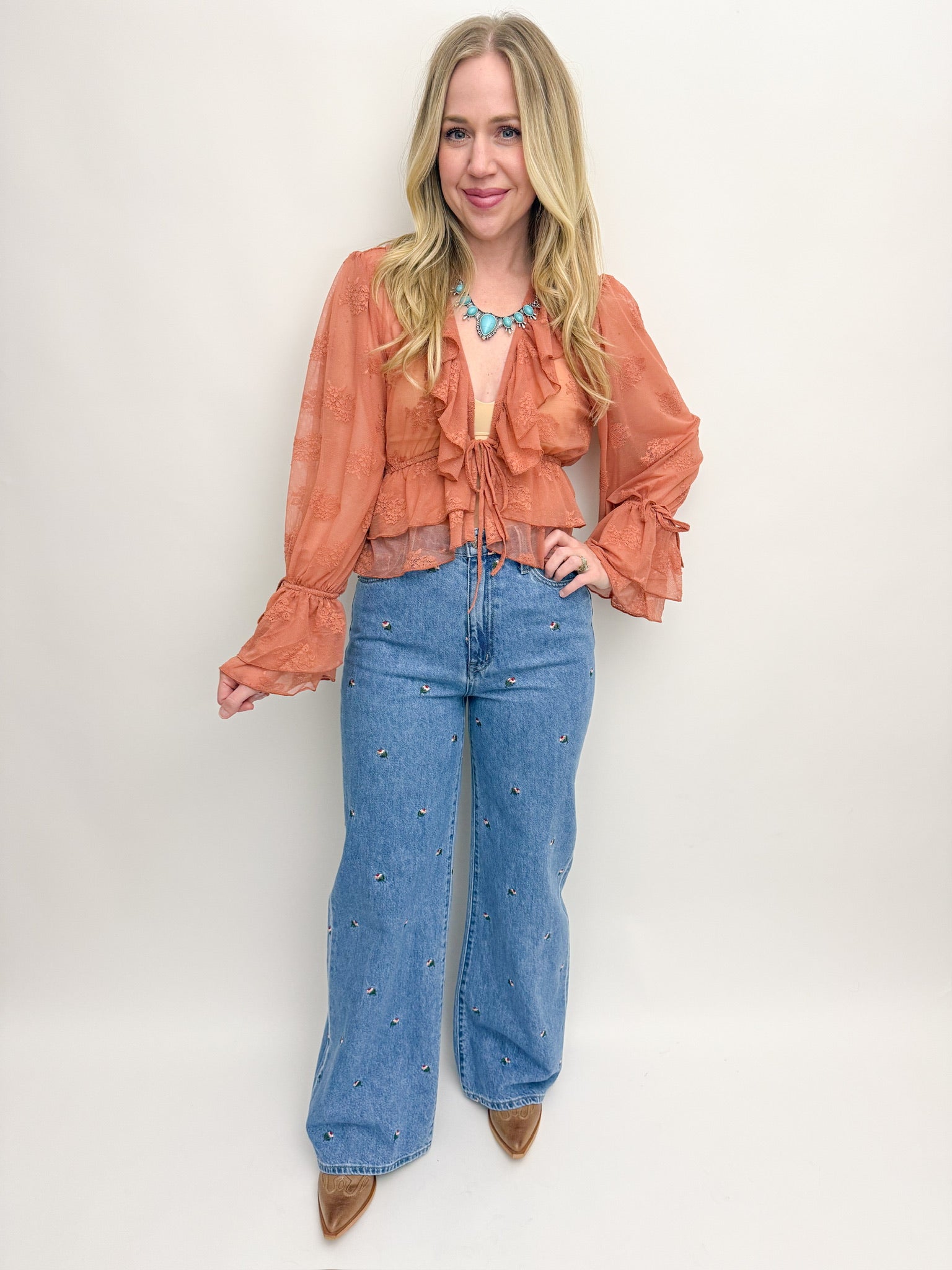 Candy tunic blouse Mimosa リテン　Liten liten candy tunic blouse ( mimosa )｜Yahoo!フリマ（旧PayPayフリマ）