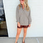 ZS On Duty Gingham Button Up Top