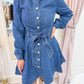 Hill Country Denim Mini Dress