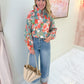 Quinn Floral High Neck Blouse