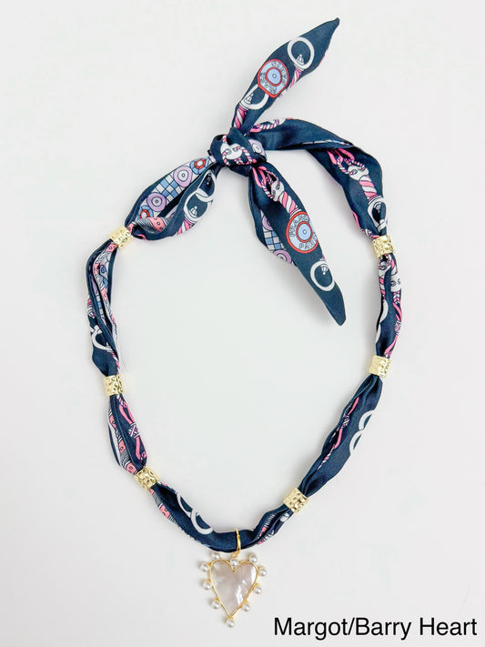 New Gold Spacer Scarf Necklace