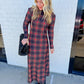The Daisy Dress Yuletide Plaid