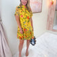 Willa Dress Yellow Parterre