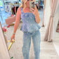 Fianna Embellished Slim Barrel Jean