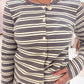 Coastal Striped Cardigan