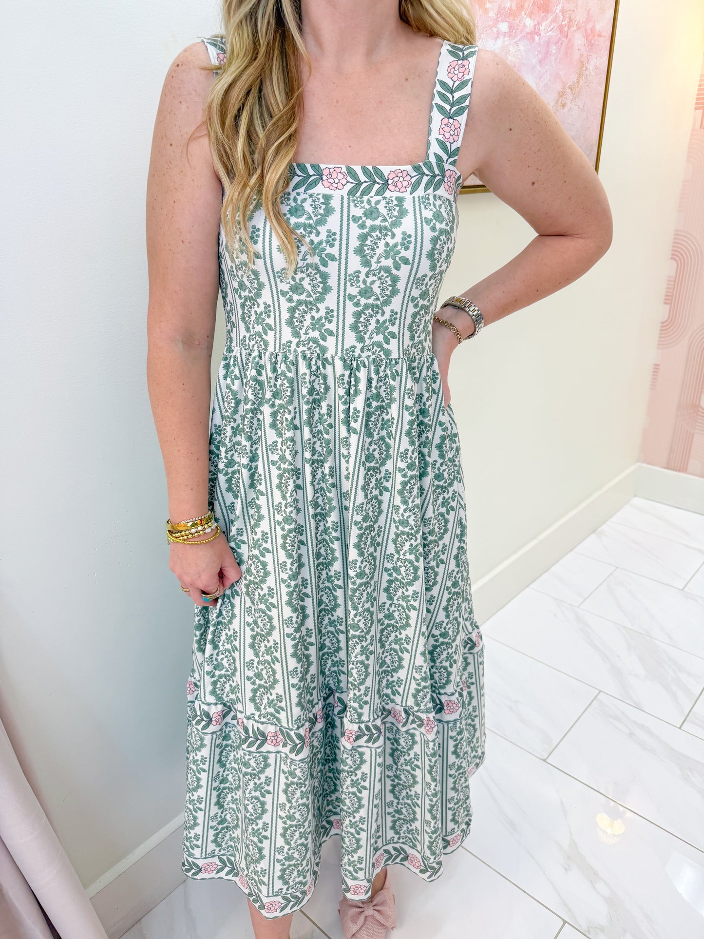 The Kendall Dress Ivy Twist Multi