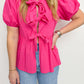 Marlie Bow Front Blouse