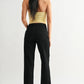 The Stretchy Straight Jean Black