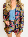 Empress Floral Jacquard Blazer
