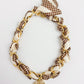 Indie Chain Woven Scarf Necklace