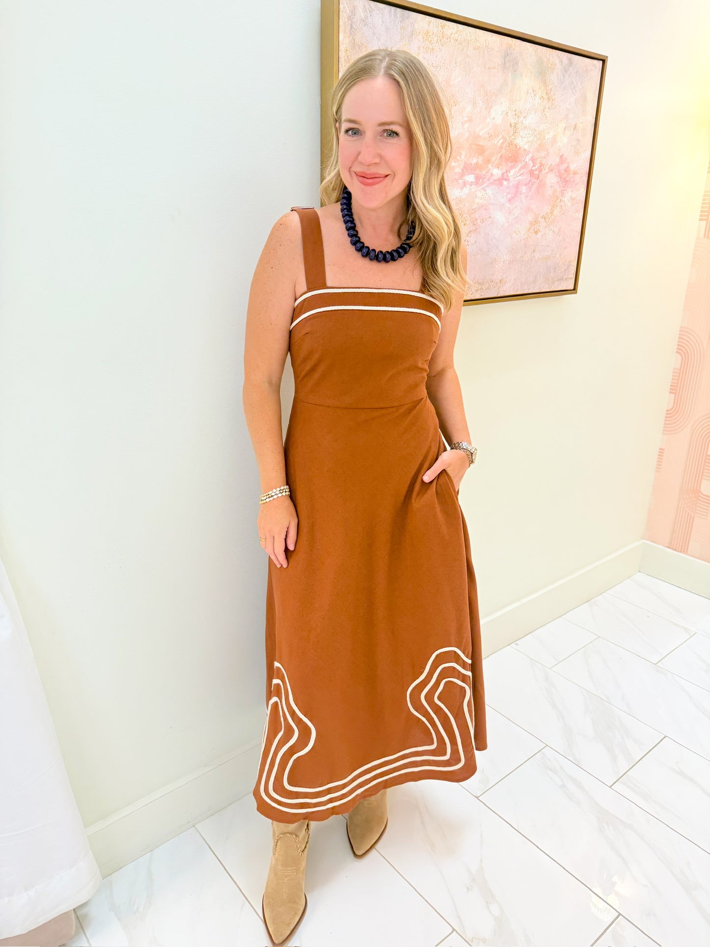 Take Me To Roundtop Maxi Dress
