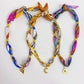 Gold Spacer Scarf Necklace-Starry Moon