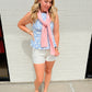 Peyton Peplum Polka Dot Blouse