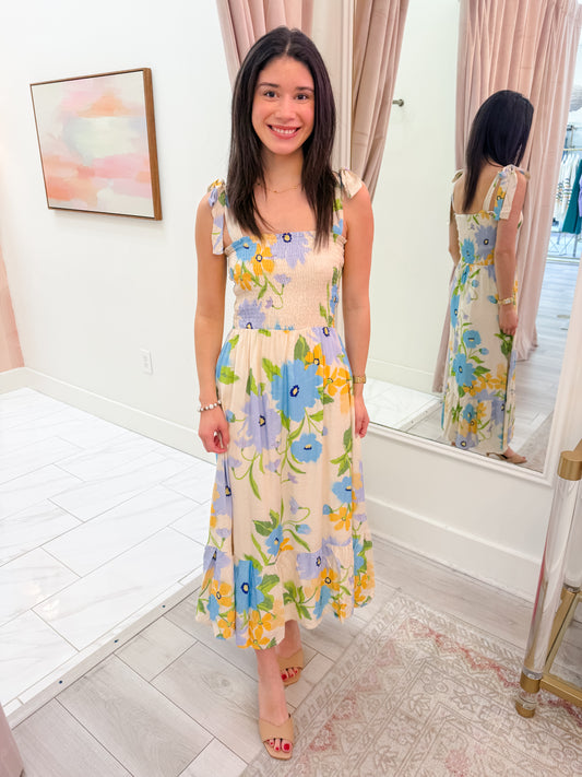 Fresh Cut Midi Dress