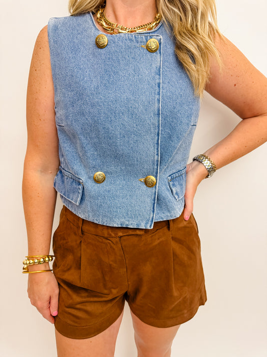Brea Denim Vest