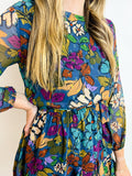 Sasha Floral Twirl Dress
