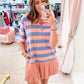 Walk Out Striped Mini Dress