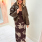 Charlie Faux Leather Balloon Jacket