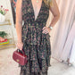 Evening Romance Tiered Maxi Dress