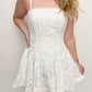 Giada Eyelet Mini Dress