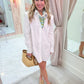 In Session Shirt Dress