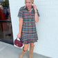 The Aspen Dress Stockholm Plaid
