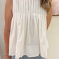 Carter Pleated Sleeveless Top