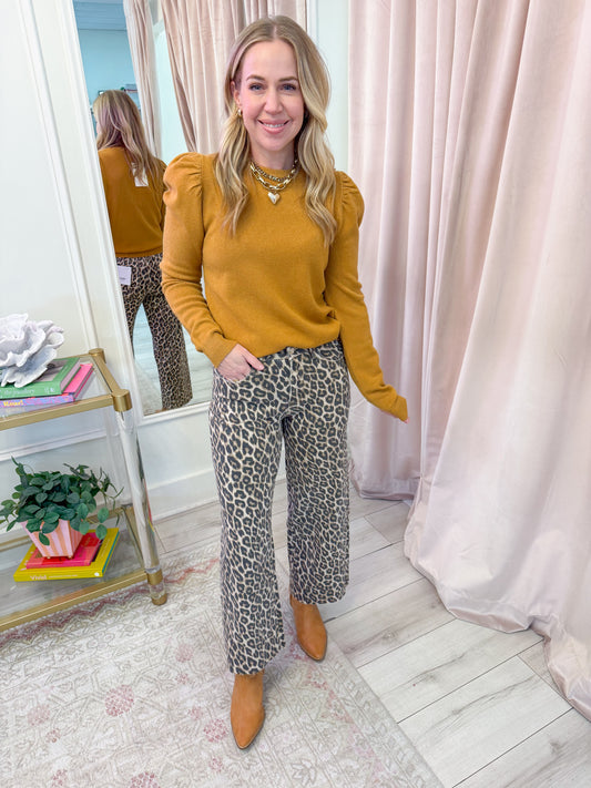 Ashford Puff Sleeve Sweater