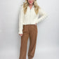 Barista Rose Pleated Pant