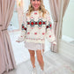 Holiday Heirloom Balloon Sleeve Sweater