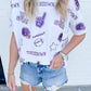 The Sequin Football Tee