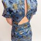 Tallulah Floral Jacquard Mini Dress