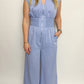 Rory Zip Front Wide Leg Jumpsuit